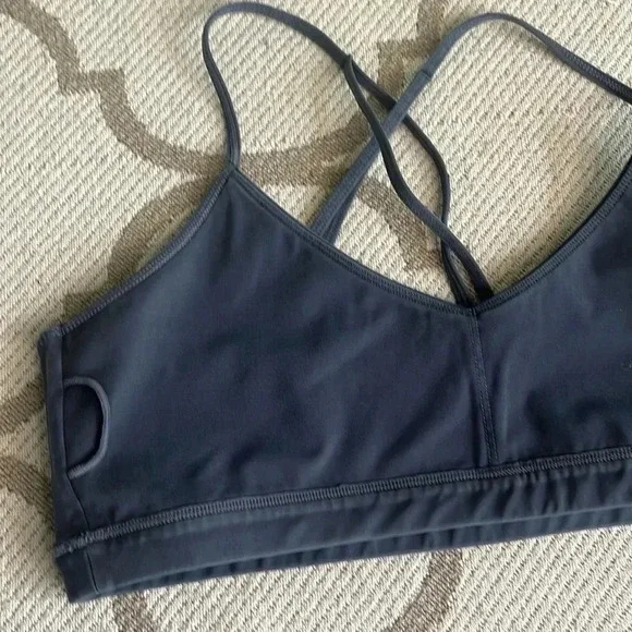 We over Me strappy washed black sports bra - Picture 13 of 13
